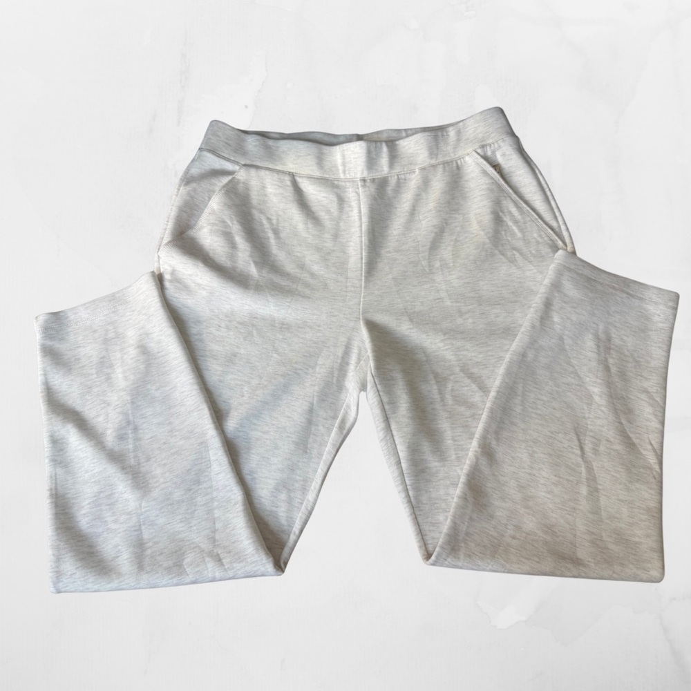 Chico's Beige Sweatpants Relaxed Knit Joggers SO SOFT!
